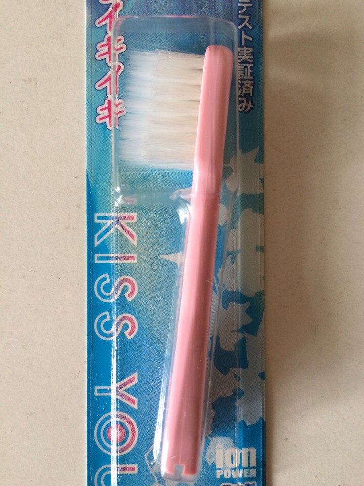 Насадка с мягкой щетиной для ионной зубной щетки Kiss You Hosoy Фото Насадка с мягкой щетиной для ионной зубной щетки Kiss You ION 21