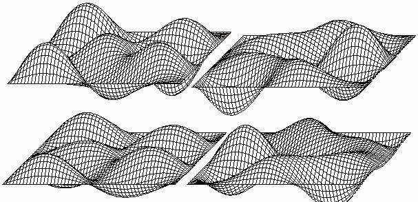 Фото Дифракционная волновая решетка с регулируемым размером ячейки 10нм и менее.