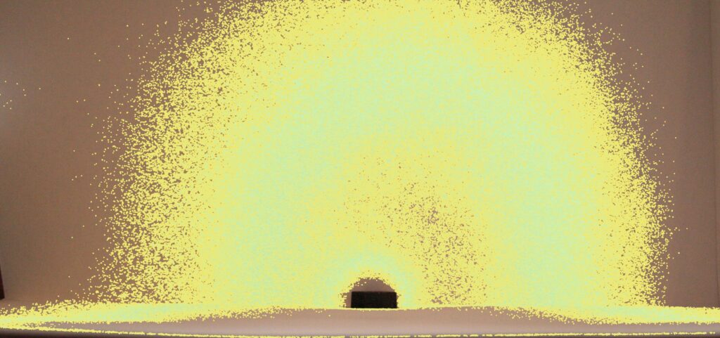 Фото Микролептонное поле Оргонного гармонизатора , фото по методу Охатрина, выполнено Савельевым